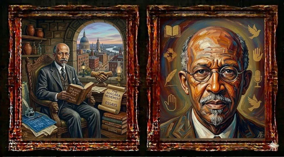 Frederick Douglass — illustrated portrait