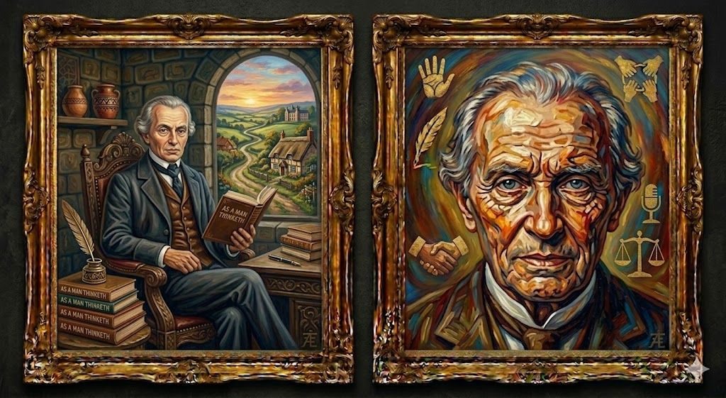 James Allen — illustrated portrait