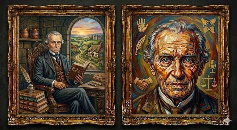 James Allen — illustrated portrait