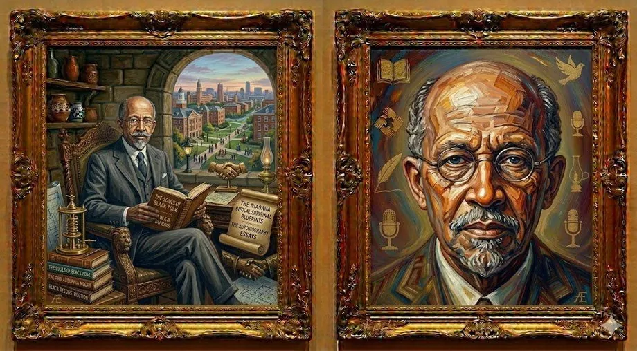 John Stuart Mill — illustrated portrait
