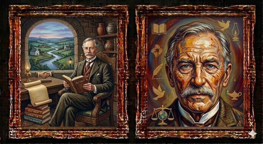 Samuel Smiles — illustrated portrait