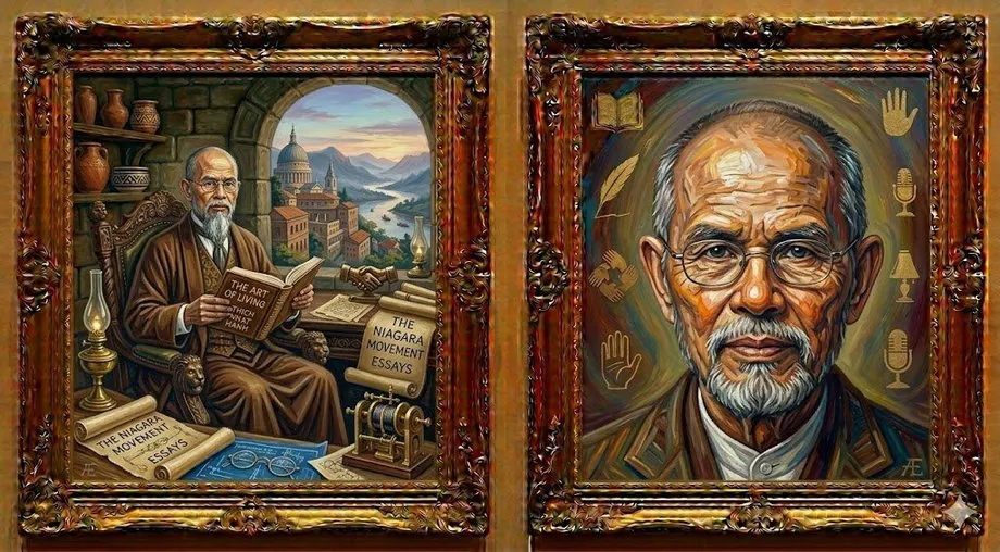 Thich Nhat Hanh — illustrated portrait